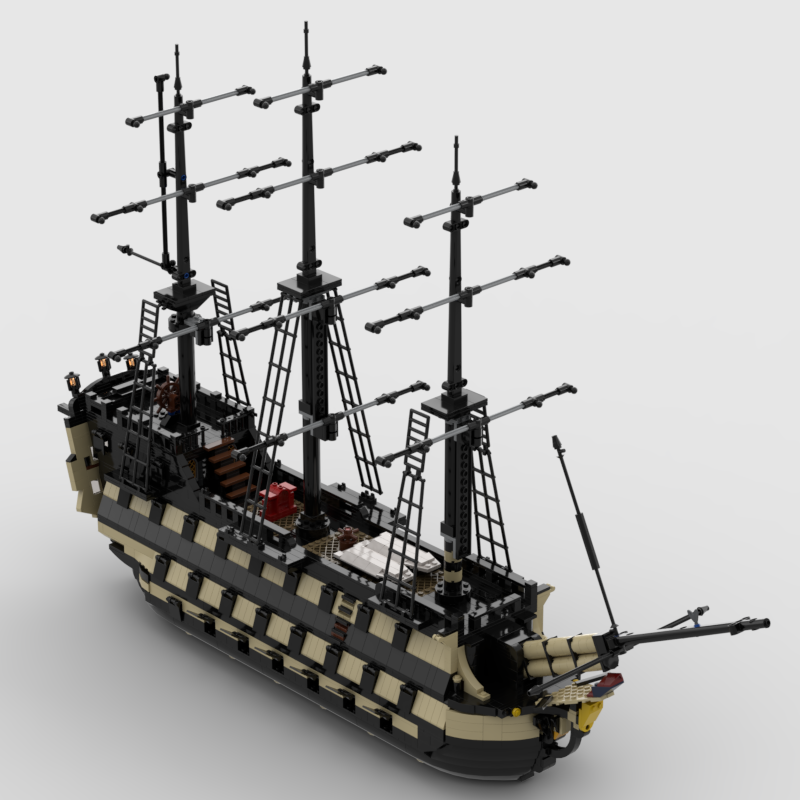 POTC - Hms Endeavour Simplified_With_steps